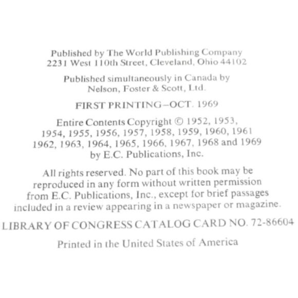 HTF! THE RIDICULOUSLY EXPENSIVE MAD by Gaines and Feldstein 1969 Hardback Book - Picture 5 of 16